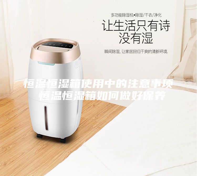 恒溫恒濕箱使用中的注意事項 恒溫恒濕箱如何做好保養(yǎng)